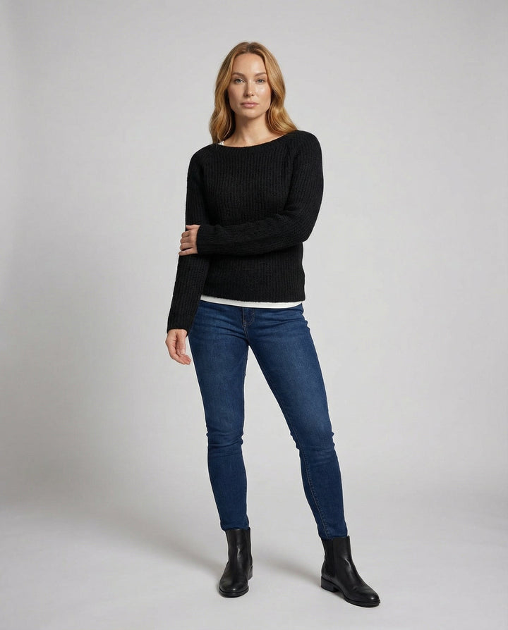 Klassischer Pullover Damen