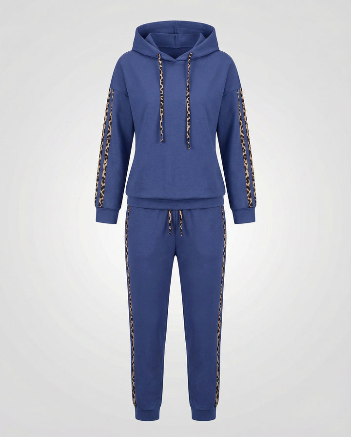 Zebramuster Damen Jogginganzug