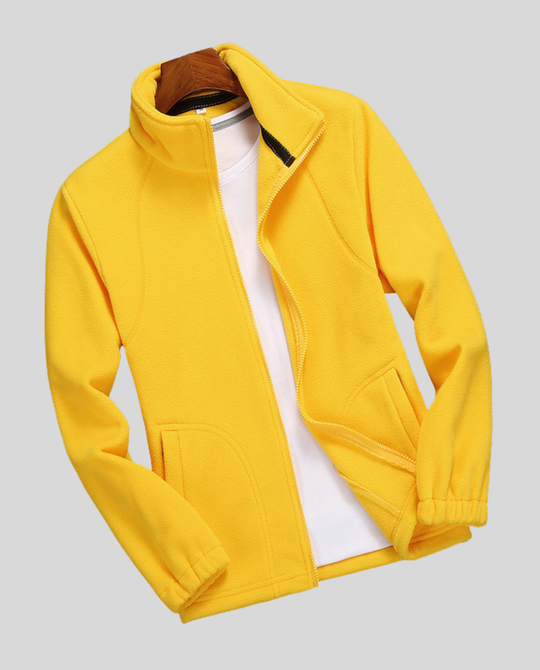 Damen Fleecejacke Stehkragen