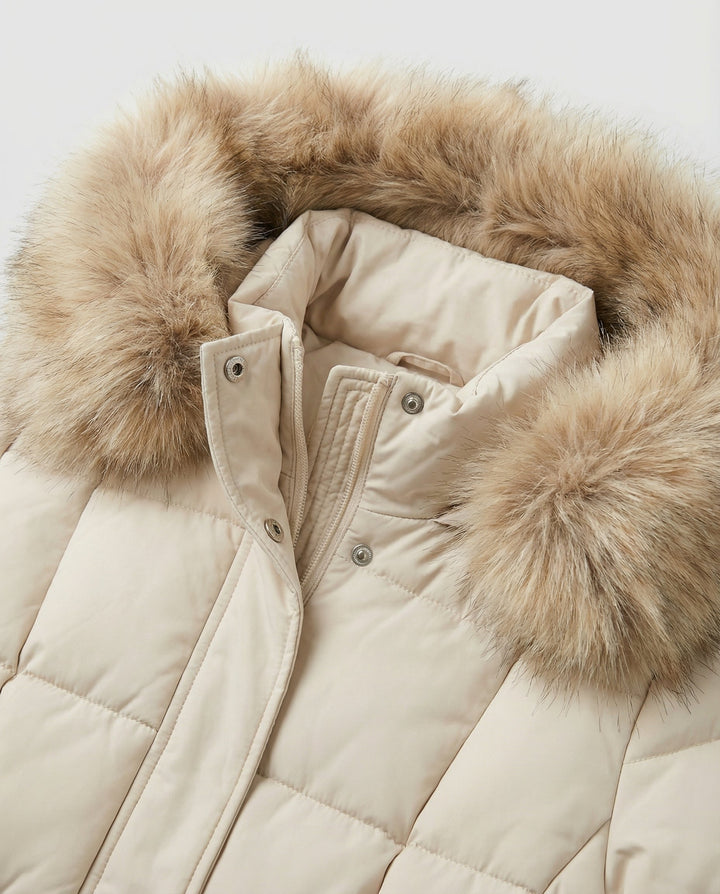 Warme Elegante Winterjacke Damen