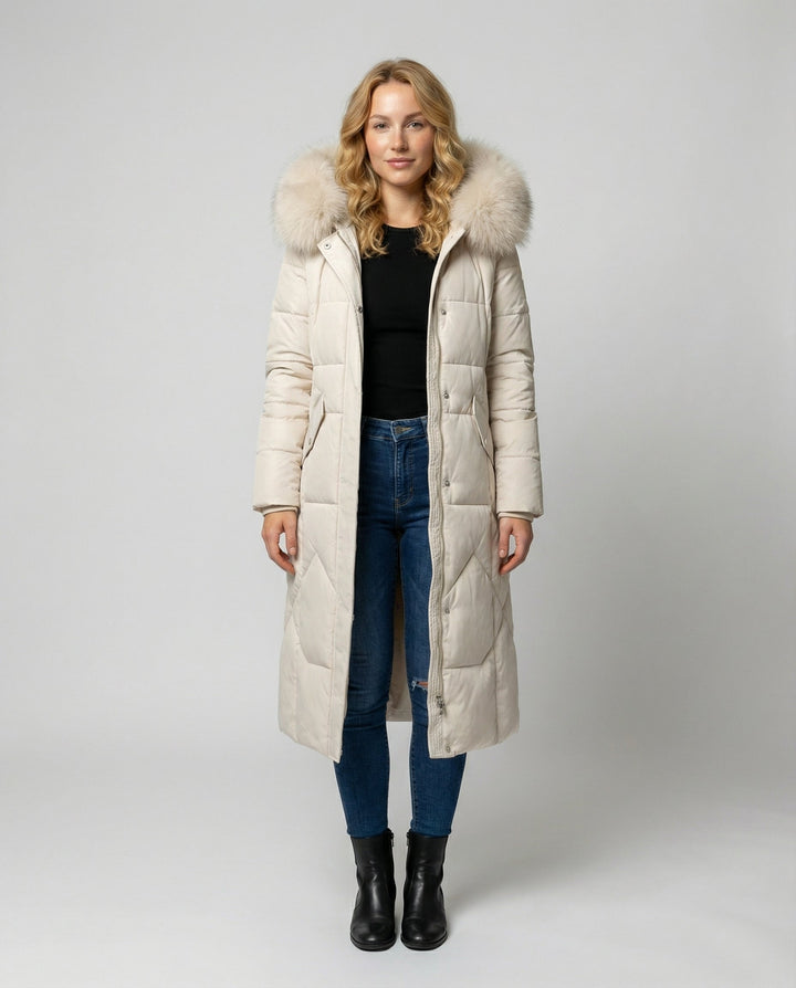 Warme Elegante Winterjacke Damen