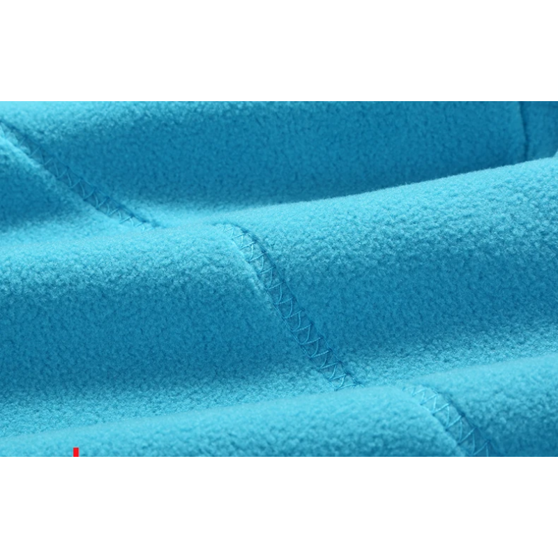 Fleecejacke Damen Reißverschluss-Fleece mit Stehkragen