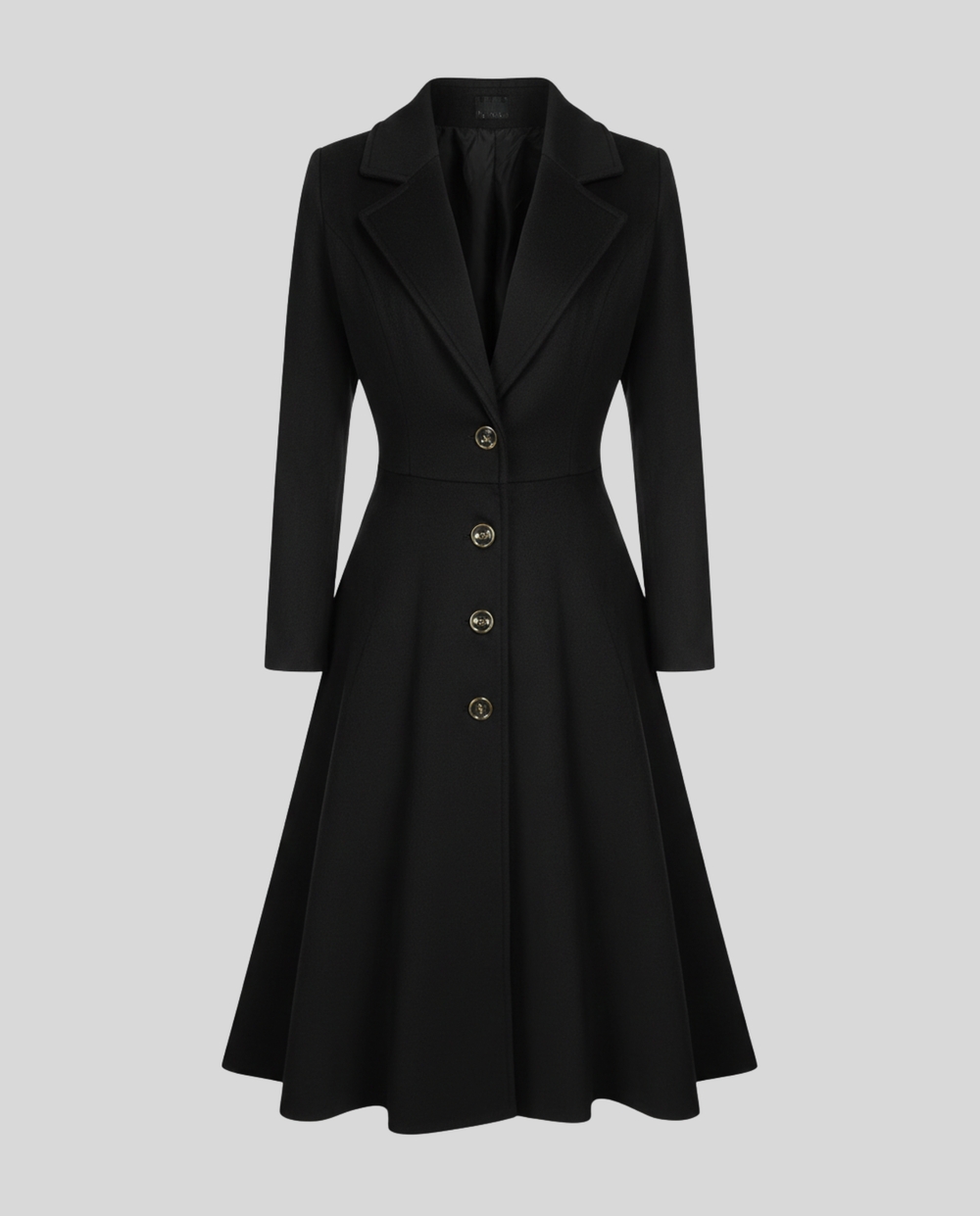 Eleganter Damen Wollmantel Winter Avellé
