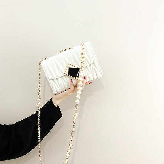 Damen Clutch-Tasche mit luxuriösem Kettenriemen Nord Taschen