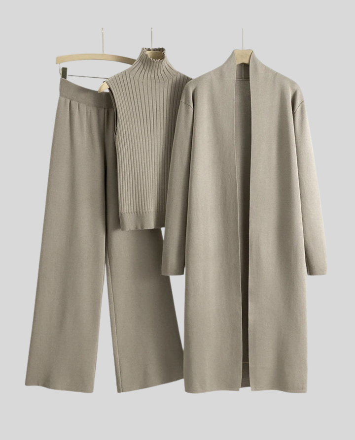 Weiches Elegantes Kaschmir Set