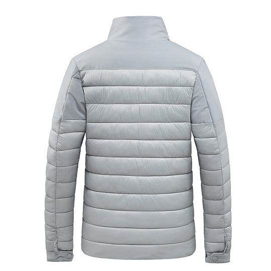Herren Leichte Thermo-Steppjacke mit Softshell-Außenmaterial Nord Taschen