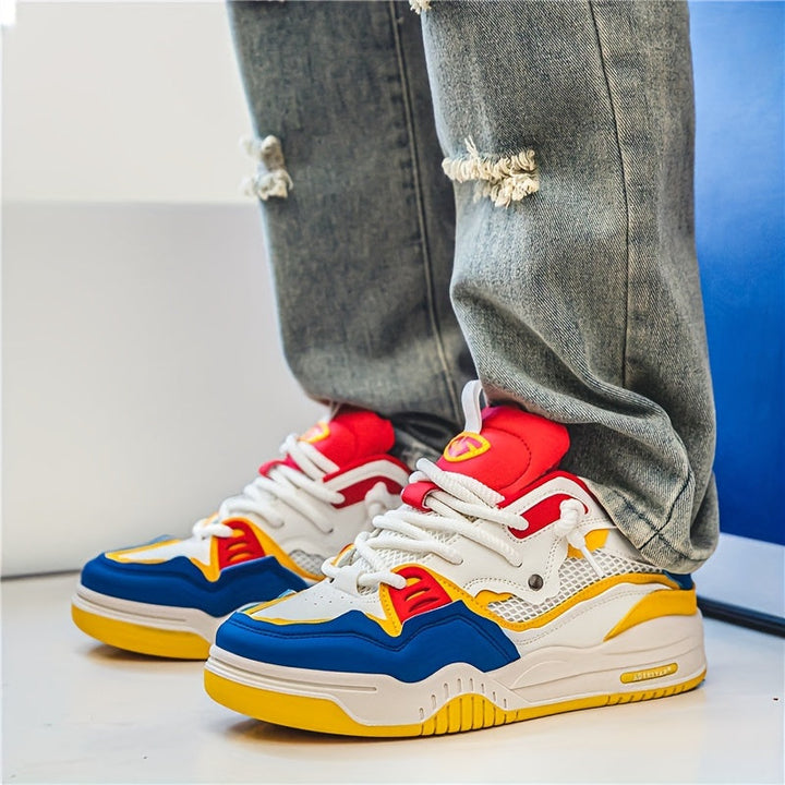 Damen Sneaker mit geometrischem Muster bequem