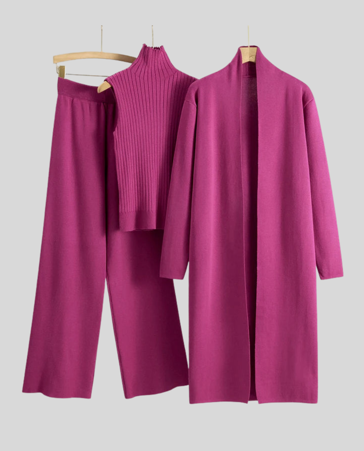 Weiches Elegantes Kaschmir Set