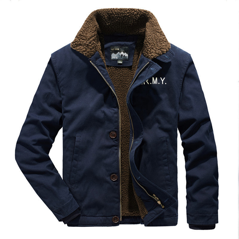 Herren Funktionale Übergangsjacke mit Teddyfutter Nord Taschen