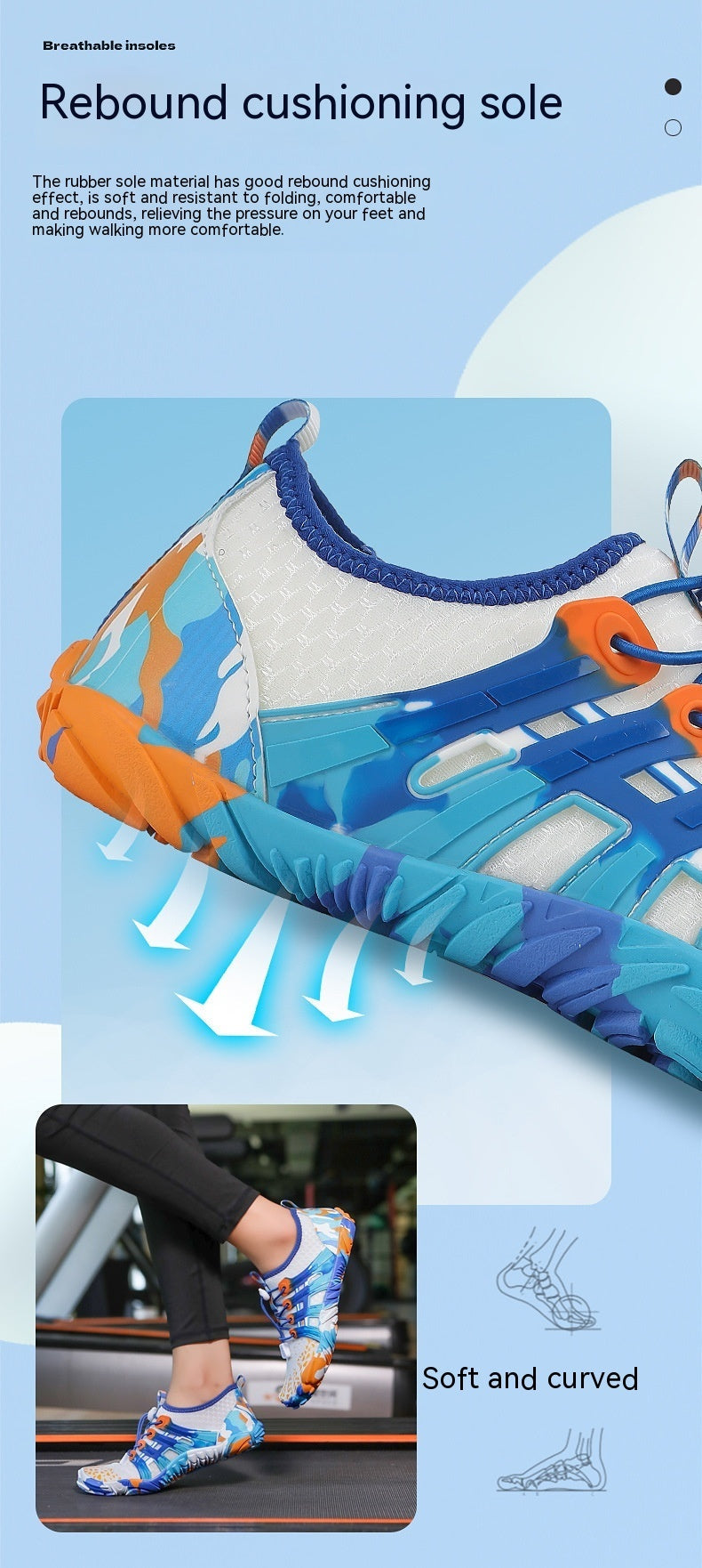 Damen Barfuß-Wasserschuhe für Abenteuer