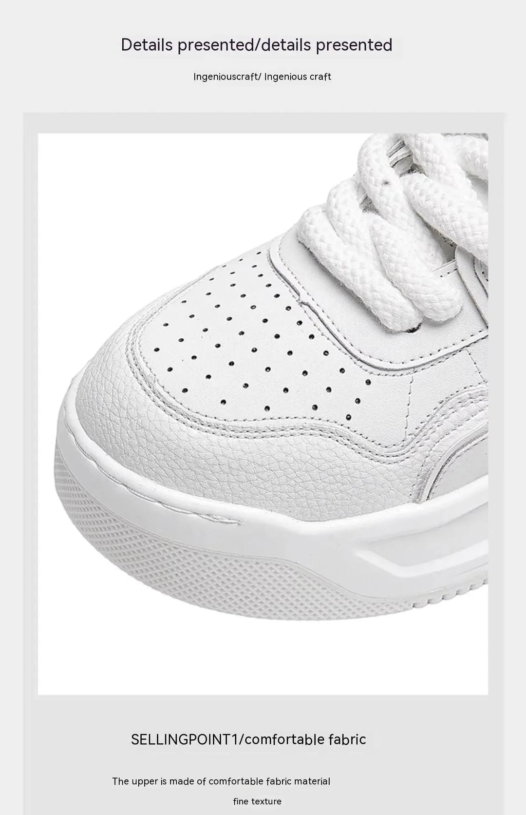 Herren Sneakers mit dicker Sohle – Urban Style and Comfort!