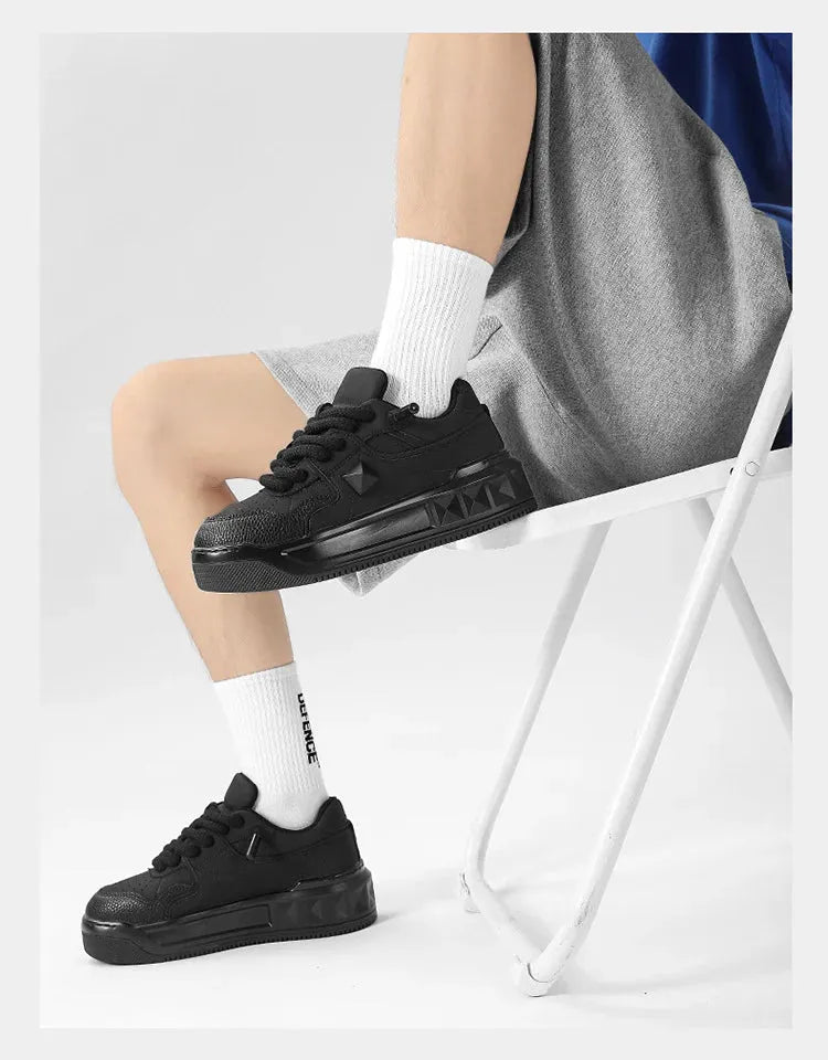 Herren Sneakers mit dicker Sohle – Urban Style and Comfort!