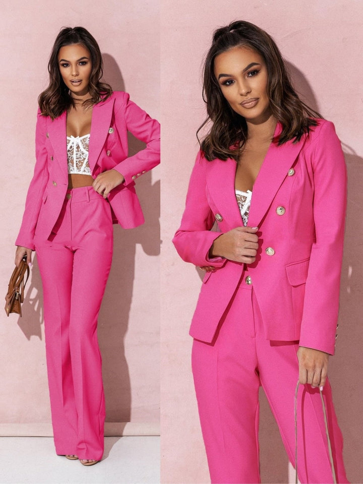 Elegante Blazer und Hosen Set