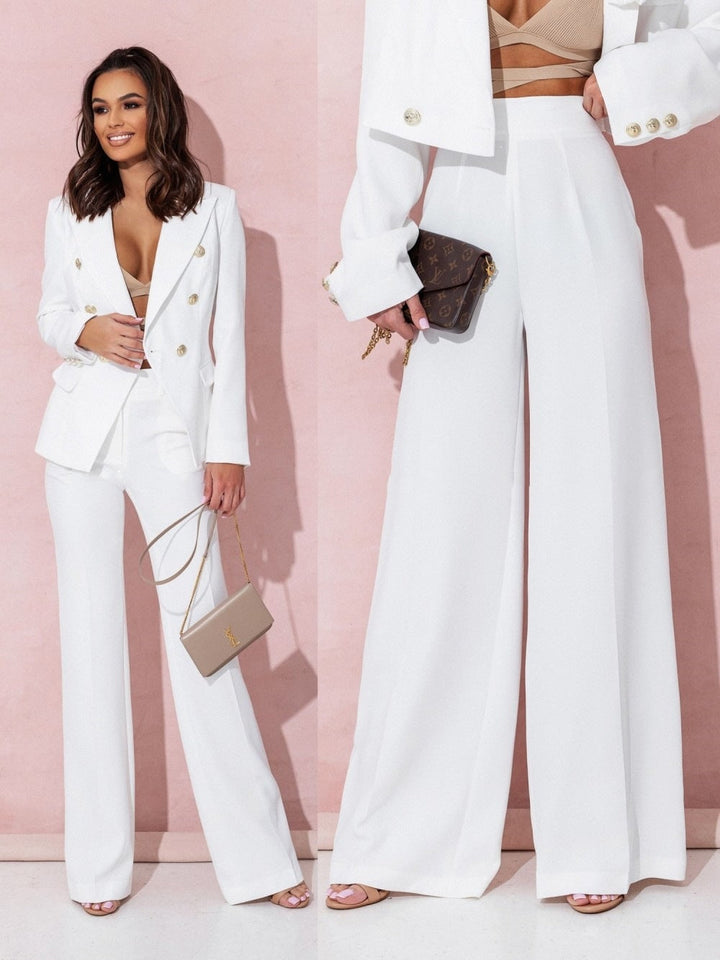 Elegante Blazer und Hosen Set