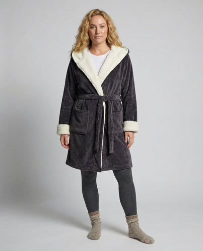 Weicher Luxus Bademantel Damen | Heidi-Mode