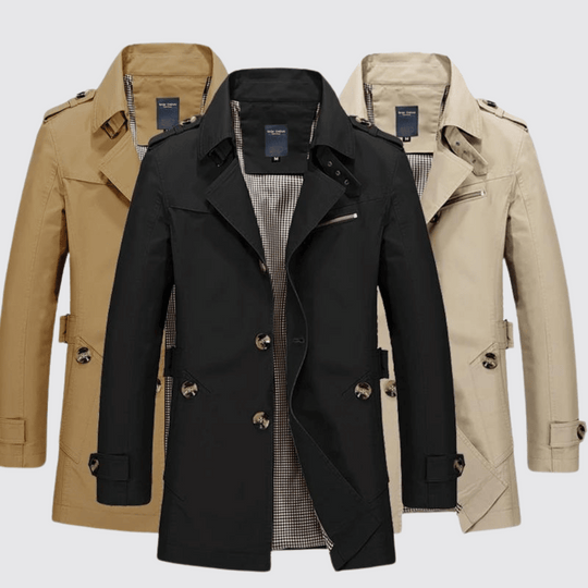 Klassischer Trenchcoat für Herren - Vittorelli