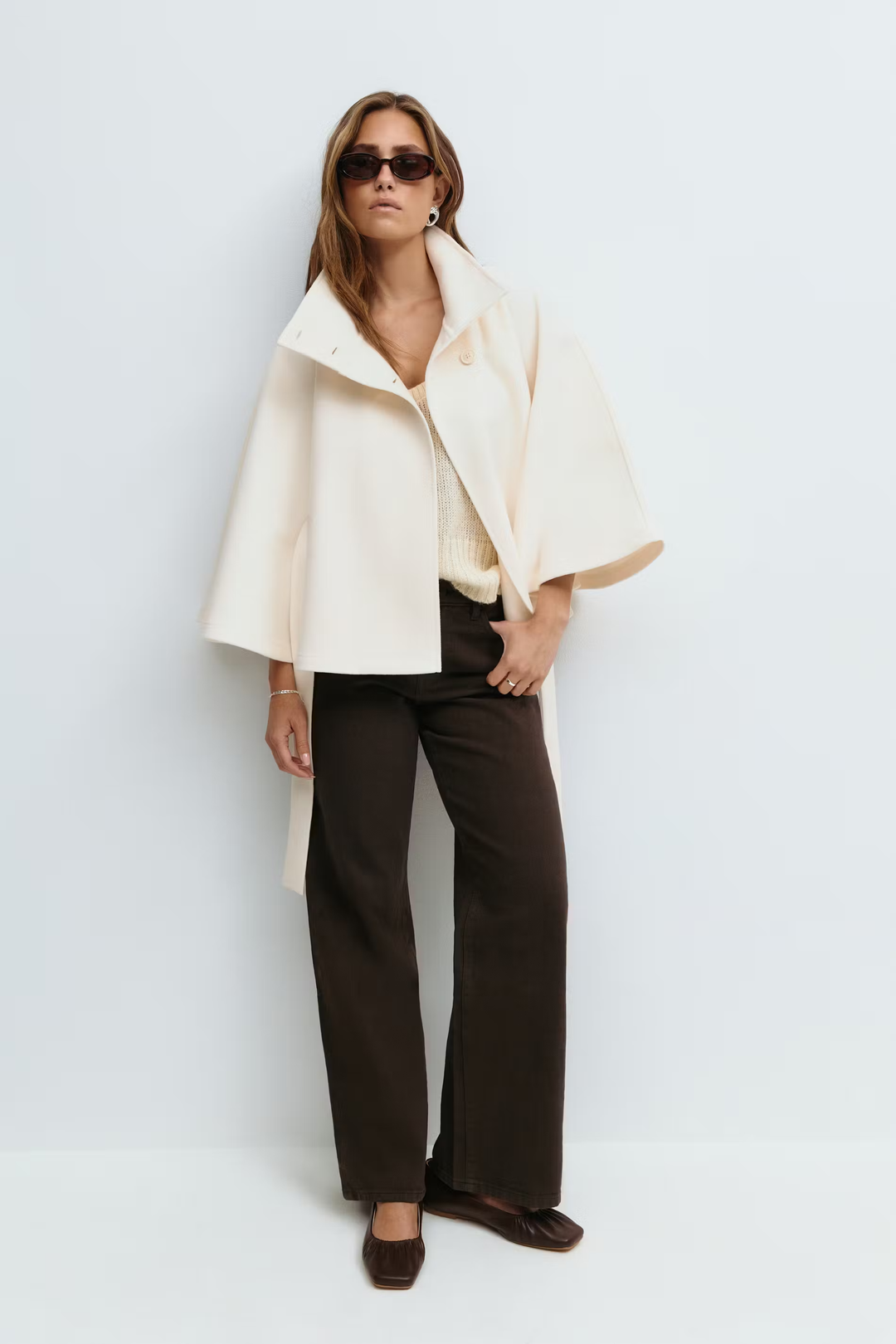 Elegante Damenjacke mit Gürtel