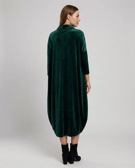 Elegantes Samt Kleid Damen