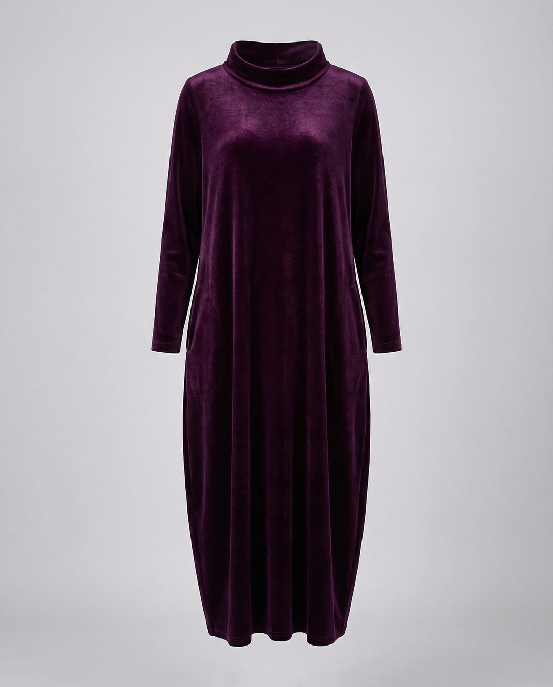 Elegantes Samt Kleid Damen
