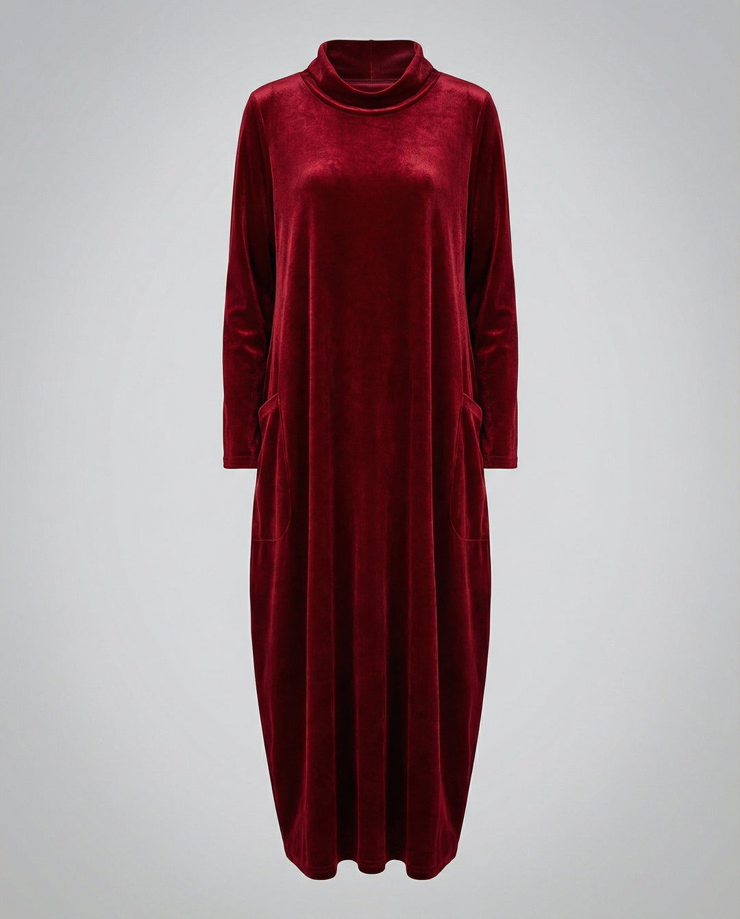 Elegantes Samt Kleid Damen