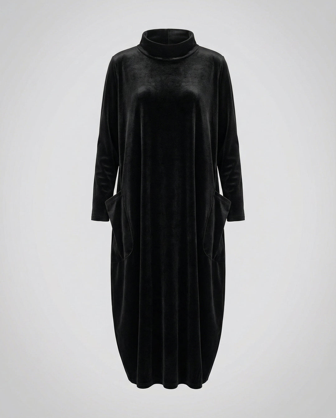 Elegantes Samt Kleid Damen
