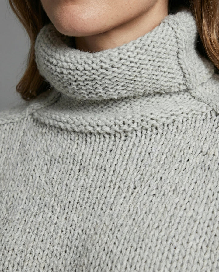 Langer Kuscheliger Strickpullover