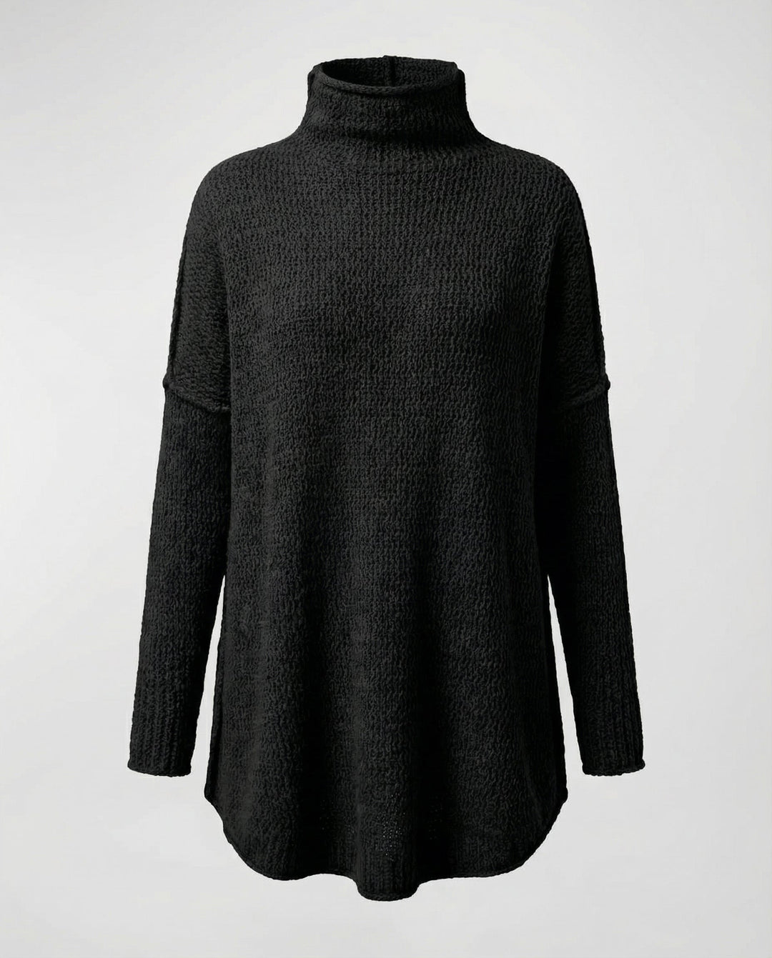 Langer Kuscheliger Strickpullover