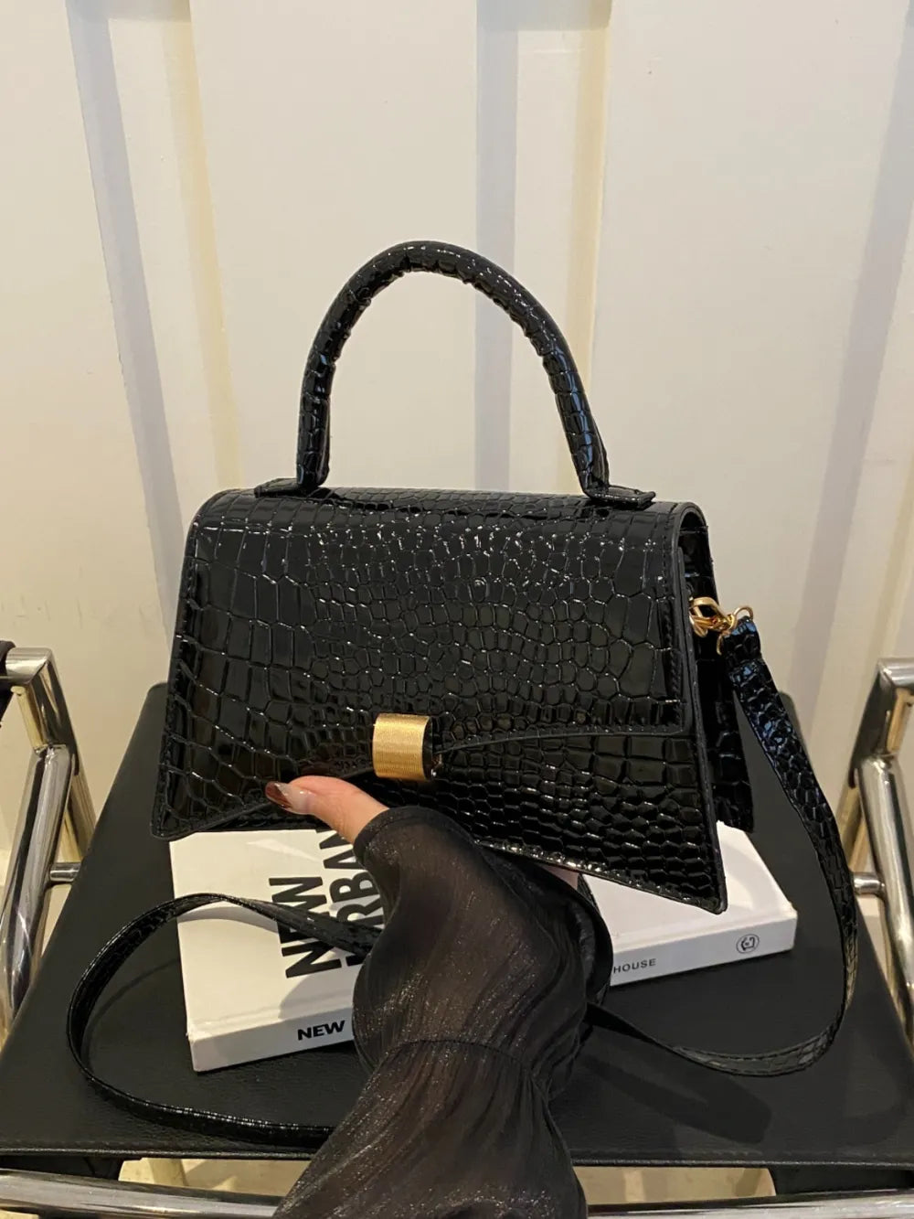 Nord Taschen | Skulptierte Krokodil Mini