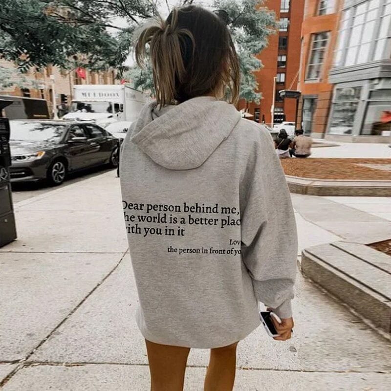 "Dear Person Behind Me" Hoodie Avellé