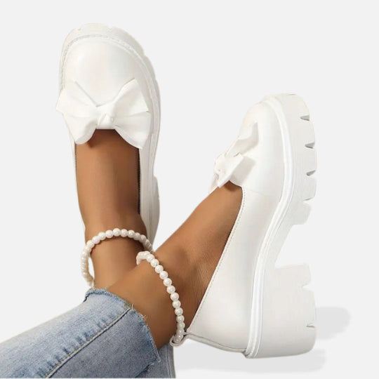 Nord Taschen | Damen Plattform Loafers Schuhe