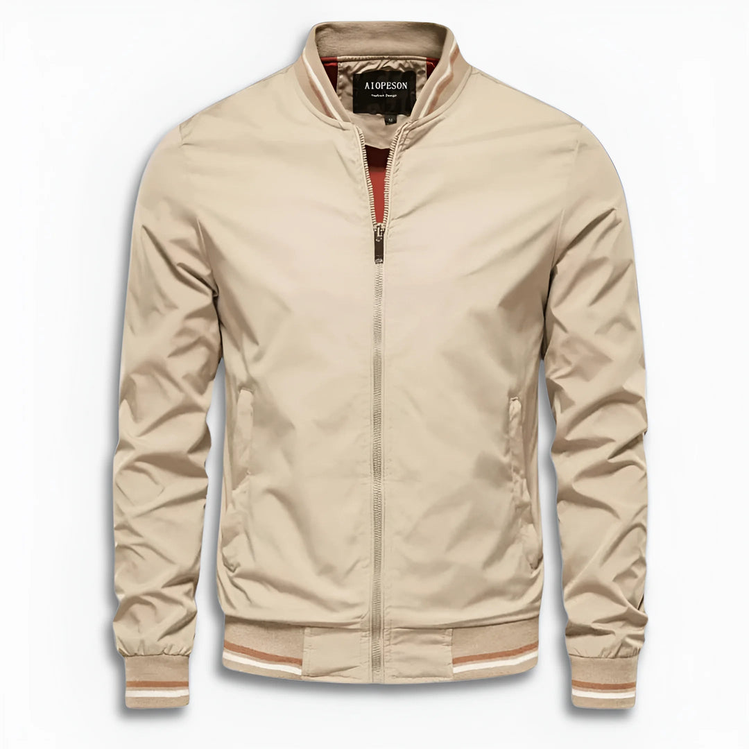 Herren Lässige Übergangsjacke mit Wasserabweisender Oberfläche & Stehkragen Nord Taschen