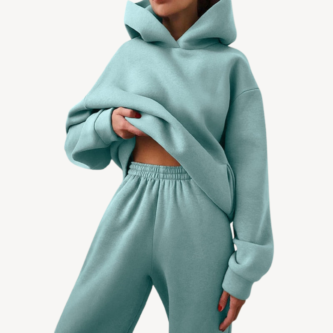 Damen Hoodie und Jogginghose Set