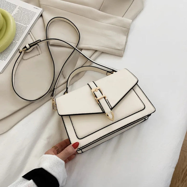 Nord Taschen | für Damen - Elegante Handtasche mit Goldschnalle und verstellbarem Riemen