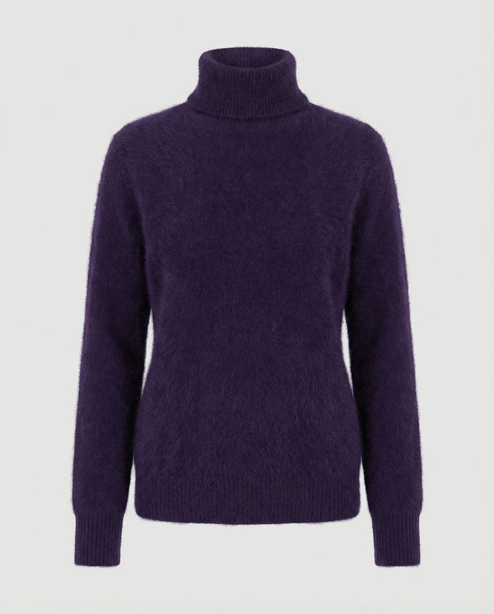 Weicher Kaschmir Rollkragenpullover Damen