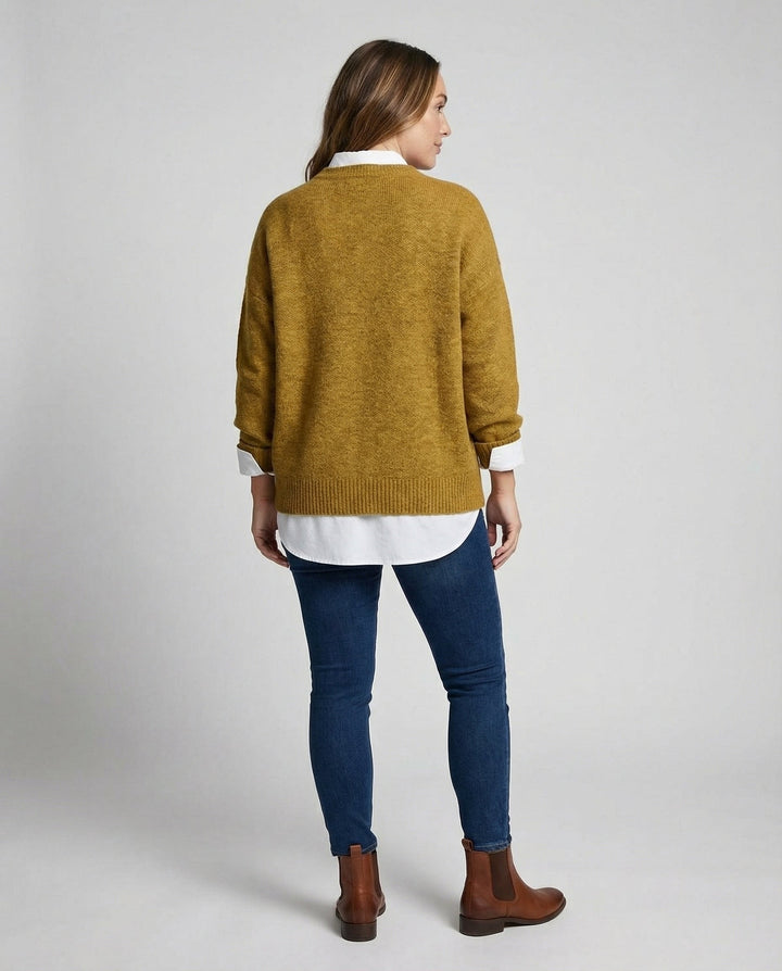 Weicher Damenpullover Modern Chic