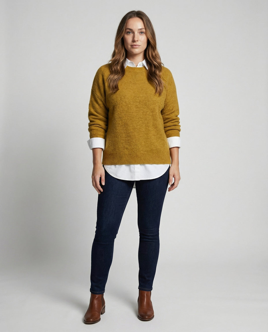 Weicher Damenpullover Modern Chic