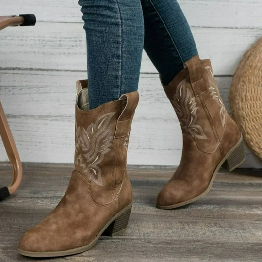 Feld - Western Cowboystiefel Mit Absatz - Vittorelli