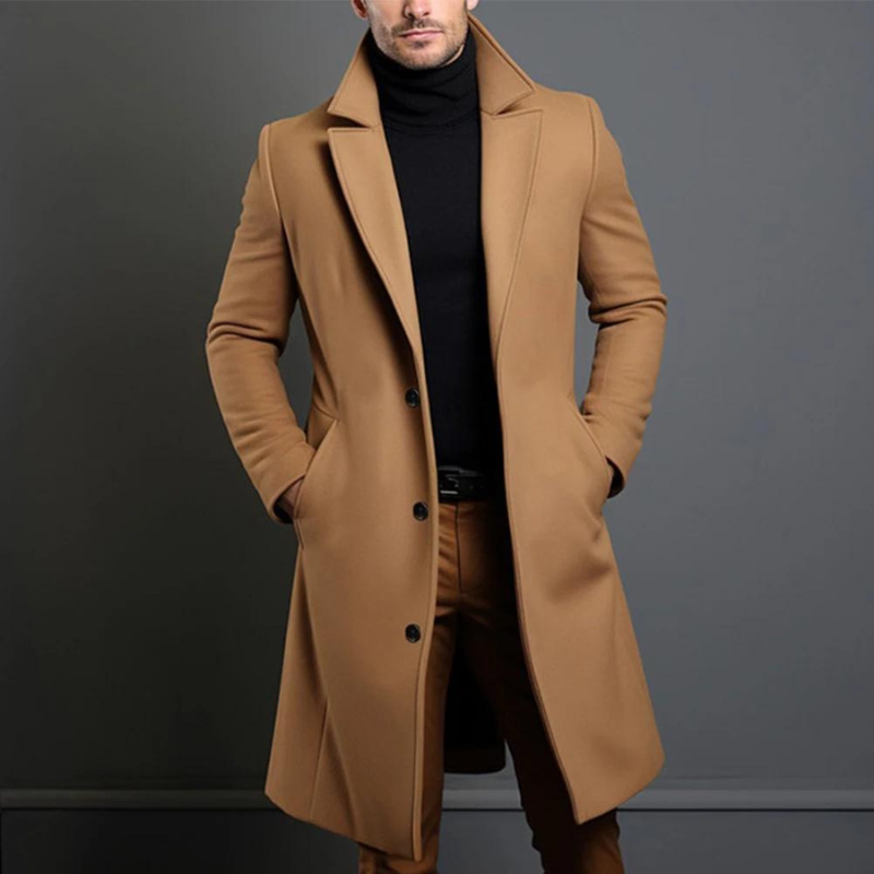 Nord Taschen | Herren Wintermantel mit Langarm und klassischer Passform Stil