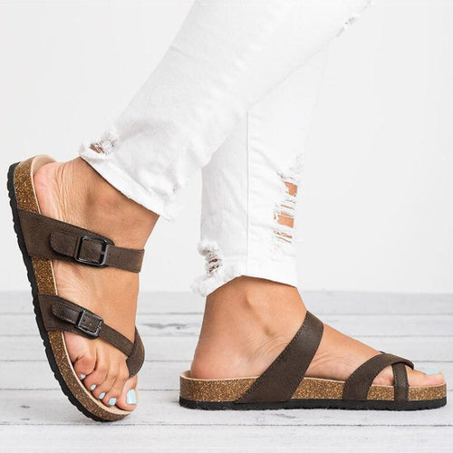 Orthopädische Sandalen Im Römischen Stil