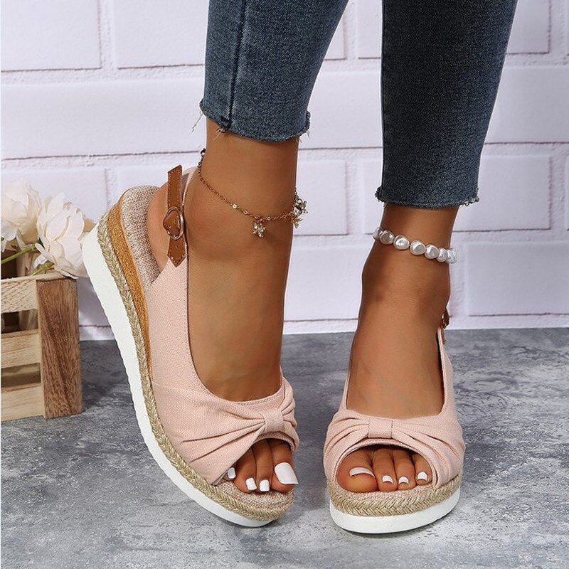 Nord Taschen | Orthopädische Peep-Toe Wedges