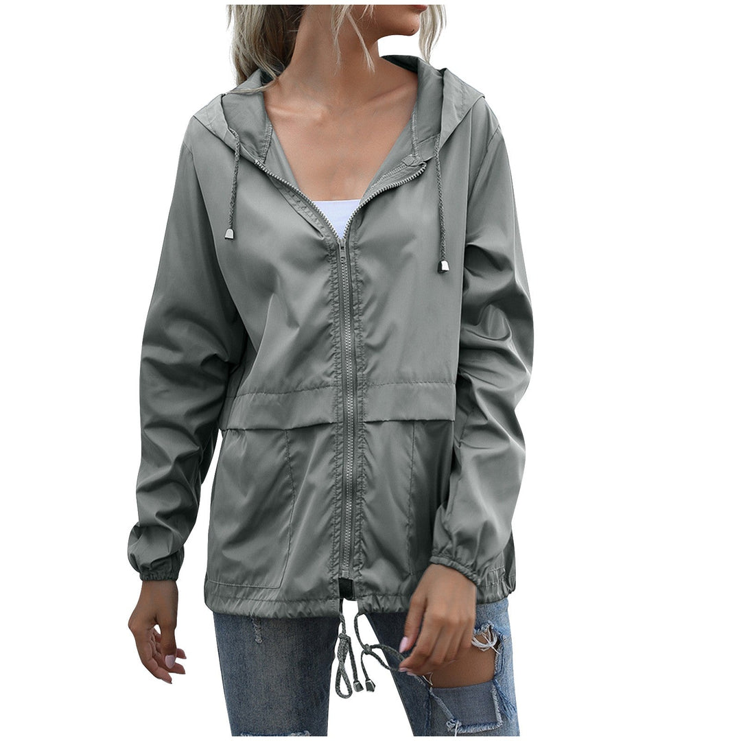 Leichtgewicht Kapuzenwindjacke