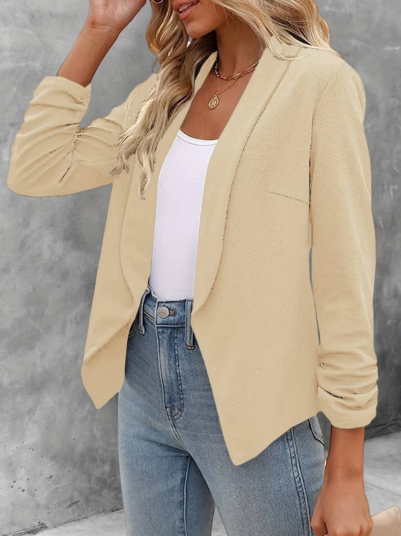 Stilvoller Blazer mit Offener Vorderseite