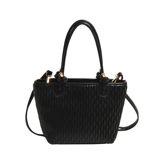 Nord Taschen | Umhängetasche für Damen - Schlichte Tasche mit strukturiertem Design und verstellbarem Riemen