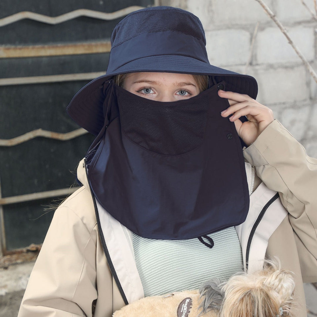 Nord Taschen | Vollabdeckung Gesicht Sonnenschutz Maske im Freien UV Eimer Hut