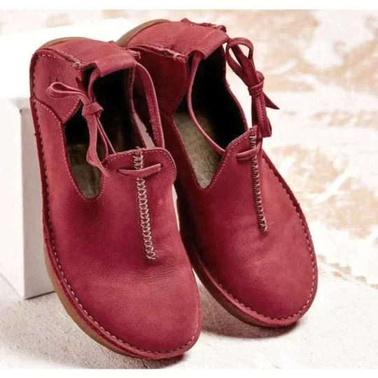 Stylische Leder Schuhe Für Den Herbst