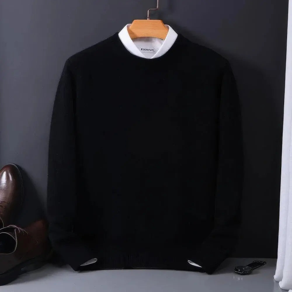 Kaschmir Weiche Pullover für Herren