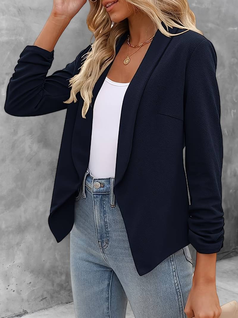 Stilvoller Blazer mit Offener Vorderseite