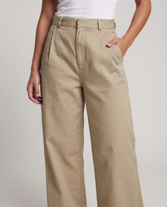 Damen Culotte-Palazzo-Hose mit Hochbund und ballonförmiger Beinweite Nord Taschen