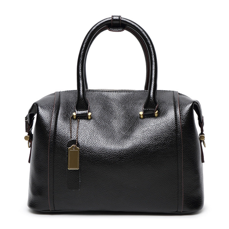 Damen elegante Handtasche mit strukturiertem Kunstleder Nord Taschen