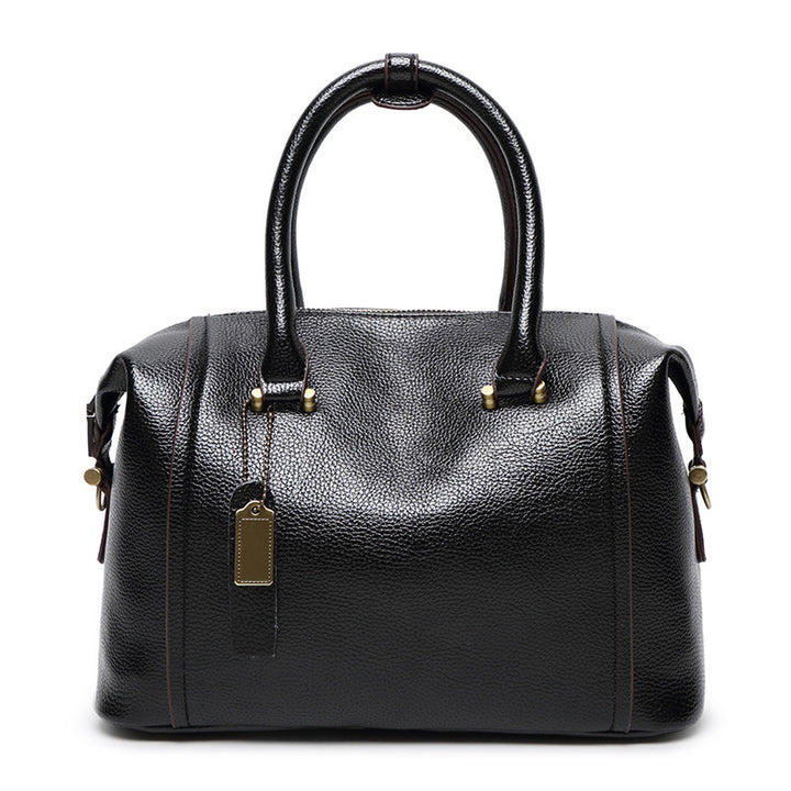 Damen elegante Handtasche mit strukturiertem Kunstleder Nord Taschen